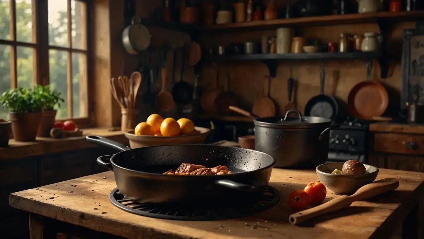 A tradição das panelas de ferro fundido A tradição das panelas de ferro fundido
