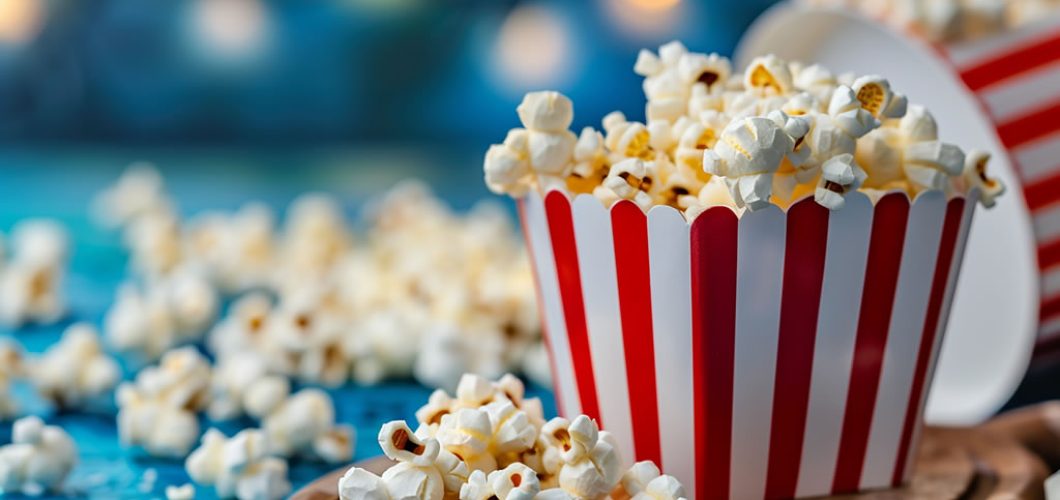 Pipoca pode ser um alimento saudável nas férias de inverno | Créditos: Freepik Premium