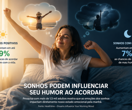 Emoções que sentimos nos sonhos influenciam humor ao longo do dia, mostra pesquisa