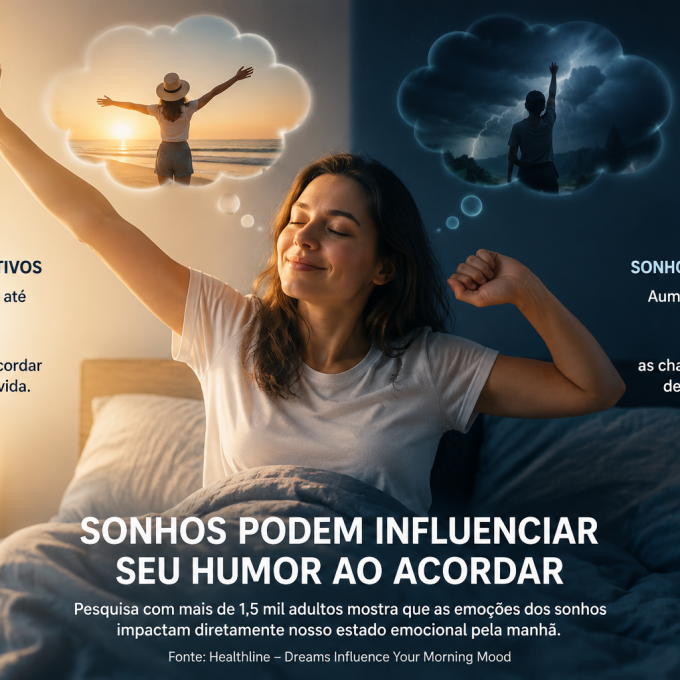 Emoções que sentimos nos sonhos influenciam humor ao longo do dia, mostra pesquisa